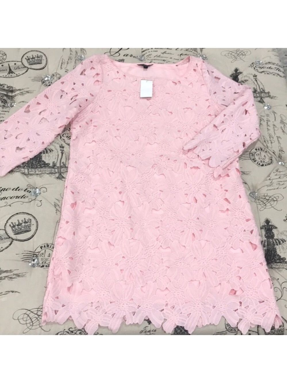 Felicity & Coco Belza Floral Lace Shift Dress - Picture 5 of 6